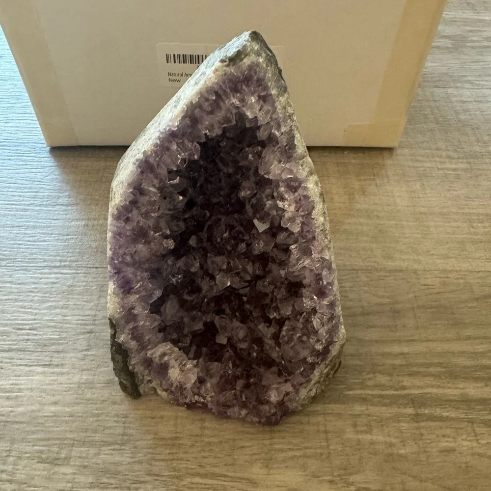 New Emporion Gems Amethyst Crystal 2.21 LBS